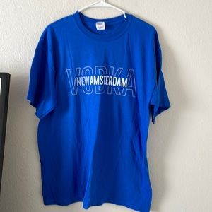 - New Amsterdam Vodka tee